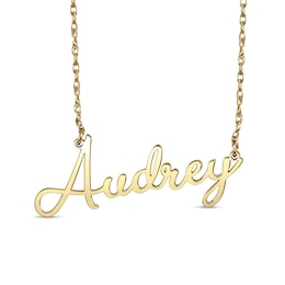 Cursive Name Necklace (1 Line)