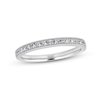 0.97 CT. T.W. Diamond Scallop Edge Frame Bridal Set in 14K White Gold