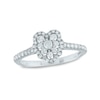 Thumbnail Image 0 of 0.48 CT. T.W. Composite Diamond Heart Ring in 14K White Gold