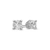 Thumbnail Image 1 of 0.20 CT. T.W. Diamond Solitaire Stud Earrings in 10K White Gold
