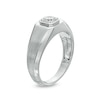 Thumbnail Image 1 of Men's 0.50 CT. Certified Lab-Created Diamond Solitaire Wedding Band in 14K White Gold (F/SI2)