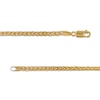Thumbnail Image 3 of 3.0mm Diamond-Cut Spiga Chain Necklace in Hollow 14K Gold - 22"