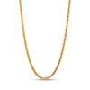 1.25mm Sparkle Chain Necklace in Hollow 14K Gold