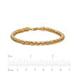 Thumbnail Image 3 of 4.5mm Spiga Chain Bracelet in Hollow 14K Gold - 7.5"