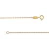 Thumbnail Image 3 of Diamond-Cut Infinity and Brilliance Bead Station Bracelet in 10K Gold - 7.5"