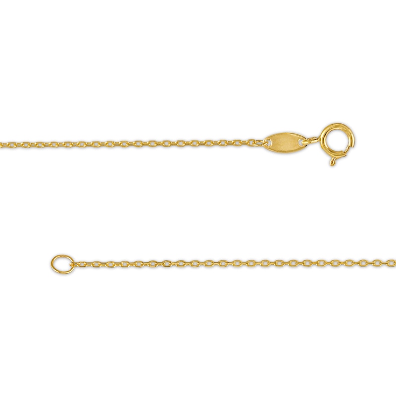 Main Image 3 of Diamond-Cut Infinity and Brilliance Bead Station Bracelet in 10K Gold - 7.5"