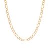 Men's 5.8mm Figaro Chain Necklace in Hollow 14K Gold