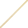 Thumbnail Image 1 of Men's 7.0mm Curb Chain Bracelet in Hollow 14K Gold - 9"