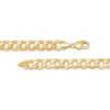 Men's 11.3mm Hollow Curb Chain Necklace in 10K Gold - 26"