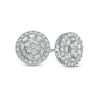 Thumbnail Image 1 of 1.00 CT. T.W. Composite Diamond Stud Earrings in 10K White Gold