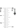 Thumbnail Image 3 of 0.25 CT. T.W. Black Enhanced and White Diamond Drop Earrings in Sterling Silver