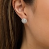 Thumbnail Image 2 of 1.00 CT. T.W. Composite Diamond Stud Earrings in 10K Gold