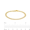 Thumbnail Image 3 of Child's 3.2mm Curb Chain Bracelet in Hollow 14K Gold – 6"