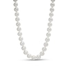 Thumbnail Image 1 of 9.0-10.0mm Freshwater Cultured Pearl Strand Necklace with 14K Gold Extender and Clasp-19"