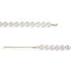 Thumbnail Image 2 of 9.0-10.0mm Cultured Freshwater Pearl Strand Necklace with 14K Gold Extender and Clasp - 19"