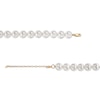 Thumbnail Image 3 of 9.0-10.0mm Freshwater Cultured Pearl Strand Necklace with 14K Gold Extender and Clasp-19"
