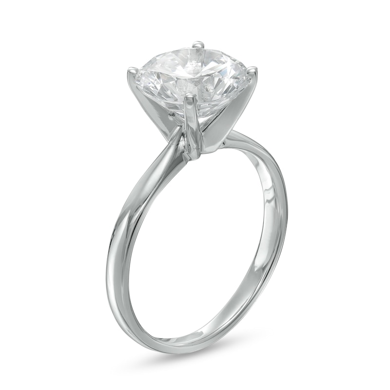 CT. Certified Diamond Solitaire Engagement Ring in 14K White Gold (J/I3)|Peoples Jewellers