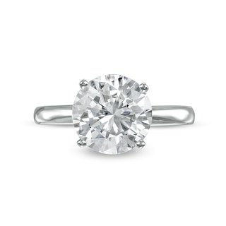CT. Certified Diamond Solitaire Engagement Ring in 14K White Gold (J/I3