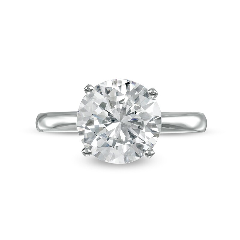 CT. Certified Diamond Solitaire Engagement Ring in 14K White Gold (J/I3)|Peoples Jewellers