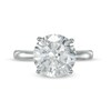 Thumbnail Image 3 of 4.00 CT. Certified Diamond Solitaire Engagement Ring in 14K White Gold (J/I3)