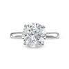 CT. Certified Diamond Solitaire Engagement Ring in 14K White Gold (I/I2