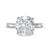 Thumbnail Image 2 of 4.00 CT. Certified Diamond Solitaire Engagement Ring in 14K White Gold (I/I2)