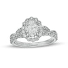 Thumbnail Image 0 of TRUE Lab-Created Diamonds by Vera Wang Love 1.58 CT. T.W. Twist Shank Engagement Ring in 14K White Gold