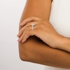 Thumbnail Image 2 of Vera Wang Love Collection 1.58 CT. T.W. Certified Lab-Grown Diamond Twist Shank Engagement Ring in 14K White Gold