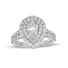 Thumbnail Image 1 of Vera Wang Love Collection 1.95 CT. T.W. Certified Lab-Grown Diamond Double Frame Engagement Ring in 14K White Gold