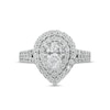 Thumbnail Image 4 of Vera Wang Love Collection 1.95 CT. T.W. Certified Lab-Grown Diamond Double Frame Engagement Ring in 14K White Gold