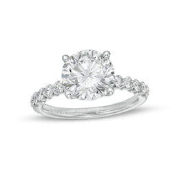 TRUE Lab-Created Diamonds by Vera Wang Love 3.45 CT. T.W. Engagement Ring in 14K White Gold