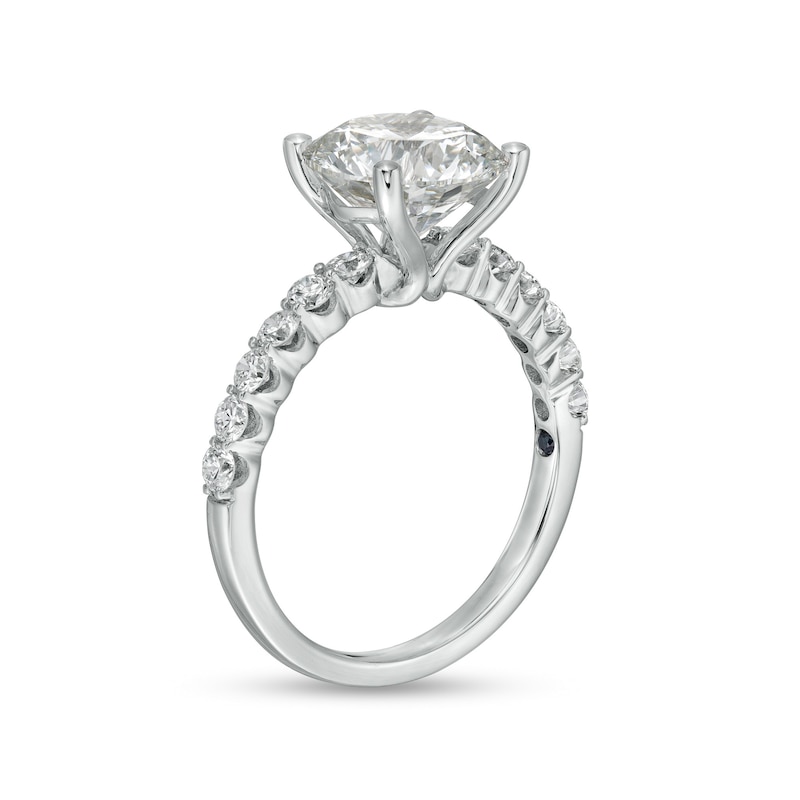 Main Image 3 of TRUE Lab-Grown Diamonds by Vera Wang Love 3.45 CT. T.W. Engagement Ring in 14K White Gold
