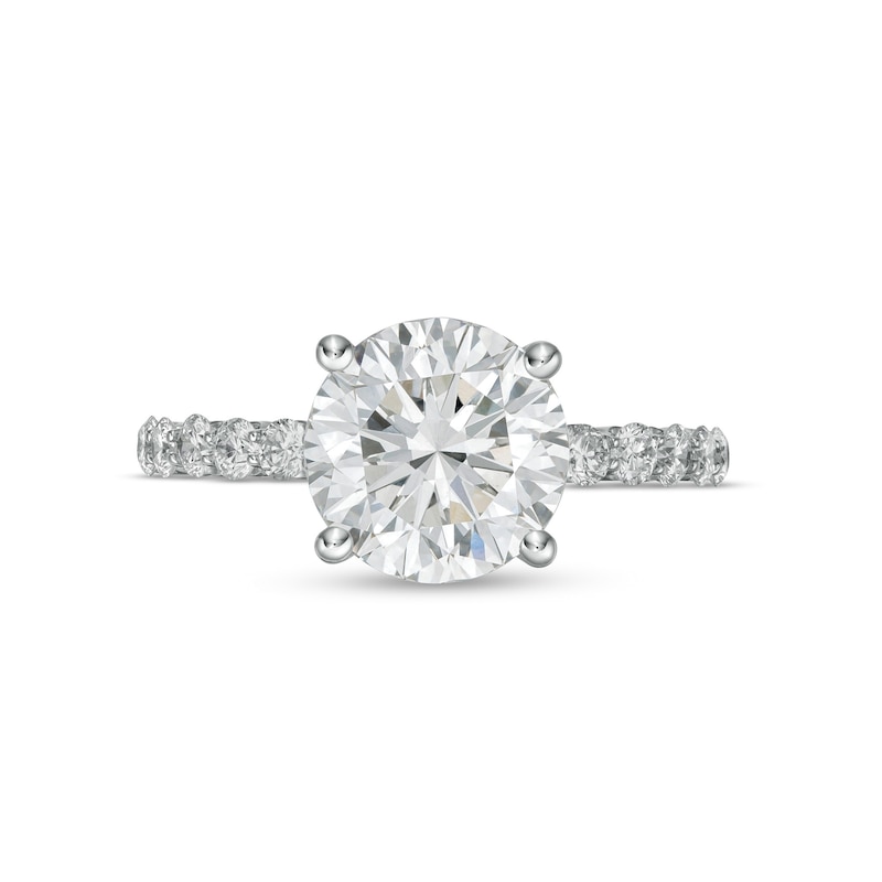 Main Image 4 of TRUE Lab-Grown Diamonds by Vera Wang Love 3.45 CT. T.W. Engagement Ring in 14K White Gold