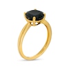 Thumbnail Image 3 of 2.95 CT. Black Enhanced Diamond Solitaire Engagement Ring in 10K Gold