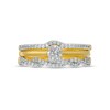 Thumbnail Image 3 of 0.45 CT. T.W. Diamond Twist Three Piece Bridal Set in 10K Gold (J/I3)