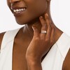 Thumbnail Image 1 of 0.45 CT. T.W. Diamond Twist Three Piece Bridal Set in 10K Rose Gold (J/I3)