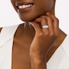 Thumbnail Image 2 of 0.58 CT. T.W. Diamond Contour Tiara Three Piece Bridal Set in 10K White Gold (J/I3)