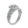 Thumbnail Image 2 of 0.58 CT. T.W. Diamond Octagonal Frame Vintage-Style Bridal Set in 10K White Gold (J/I3)