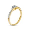 Thumbnail Image 2 of 0.37 CT. T.W. Diamond Engagement Ring in 10K Gold (J/I3)