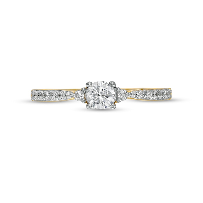 0.37 CT. T.W. Diamond Engagement Ring in 10K Gold (J/I3)