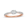 Thumbnail Image 0 of 0.37 CT. T.W. Diamond Engagement Ring in 10K Rose Gold (J/I3)