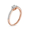 Thumbnail Image 2 of 0.37 CT. T.W. Diamond Engagement Ring in 10K Rose Gold (J/I3)