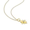 Thumbnail Image 2 of Diamond Accent North Star Pendant in Sterling Silver with Yellow Rhodium