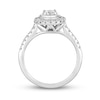 Thumbnail Image 1 of 0.74 CT. T.W. Diamond Frame Engagement Ring in 14K White Gold