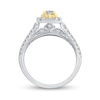 Thumbnail Image 1 of 0.95 CT. T.W. Diamond Frame Engagement Ring in 14K Two-Tone Gold