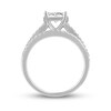 0.95 CT. T.W. Composite Diamond Split Shank Bridal Set in 14K White Gold