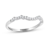 Thumbnail Image 5 of 1.37 CT. T.W. Composite Oval Diamond Three Piece Twist Shank Bridal Set in 14K White Gold
