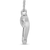 Diamond Accent Heart Pendant in Sterling Silver
