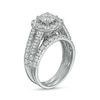 Thumbnail Image 2 of 2.50 CT. T.W. Diamond Frame Split Shank Bridal Set in 14K White Gold (I/I2)