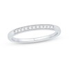 Thumbnail Image 1 of 0.12 CT. T.W. Diamond Anniversary Band in 14K White Gold